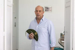 El presidente de la Fundación Roble y Machete, José Ignacio Acevedo. / Rafa Arjones